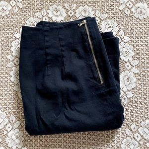 Ann Taylor Loft Navy Pencil Skirt